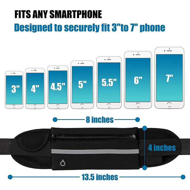 Silicone Running Fanny Pack