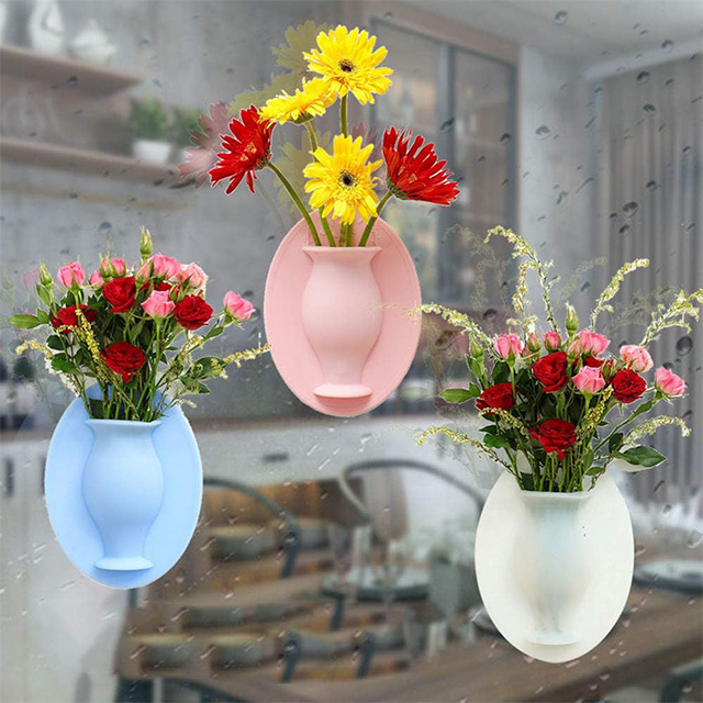 Silicone Wall Hanging Vase