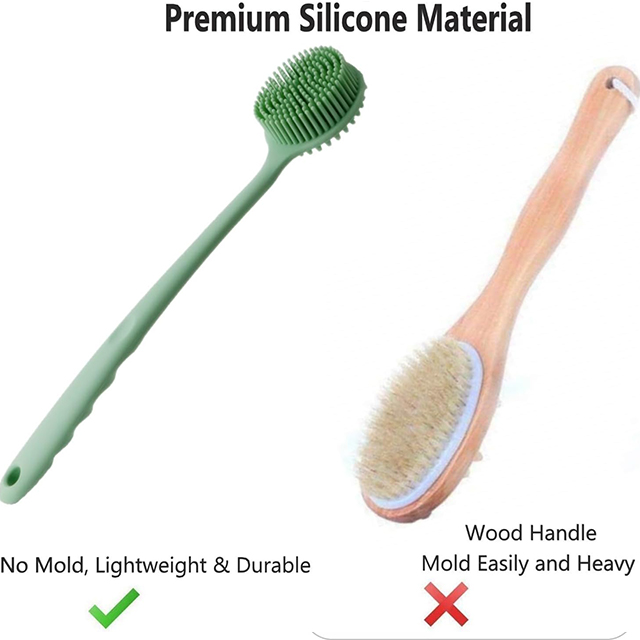 Silicone Bath Massage Soft Brush
