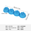 Cross-border 4-piece Massage Silicone Cake Mold Silicone Soap Mold Cold Process Soap Mold DIY Handmade Baking Mold