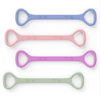 Silicone Figure-8 Resistance Band Fitness Yoga Figure-8 Pull Rope Shoulder And Back Training Thickened High-Elastic Resistance Band