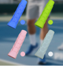 Cross-border Silicone Racket Grip Cover, Tennis Racket Handle Shock-absorbing Sleeve, Reusable Silicone Anti-slip Handle Cove