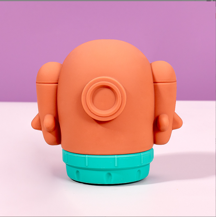 Amazon Bestselling Simple Children's Food-Grade Silicone Water Cup Baby Training Wholesale All-Anti-Fall Sippy Cup.