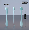 New Silicone Face Mask Applicator Stick for DIY Beauty, Double-Ended Soft Bristle Mask Brush
