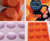 Round Mini 12-grid Baking Mold