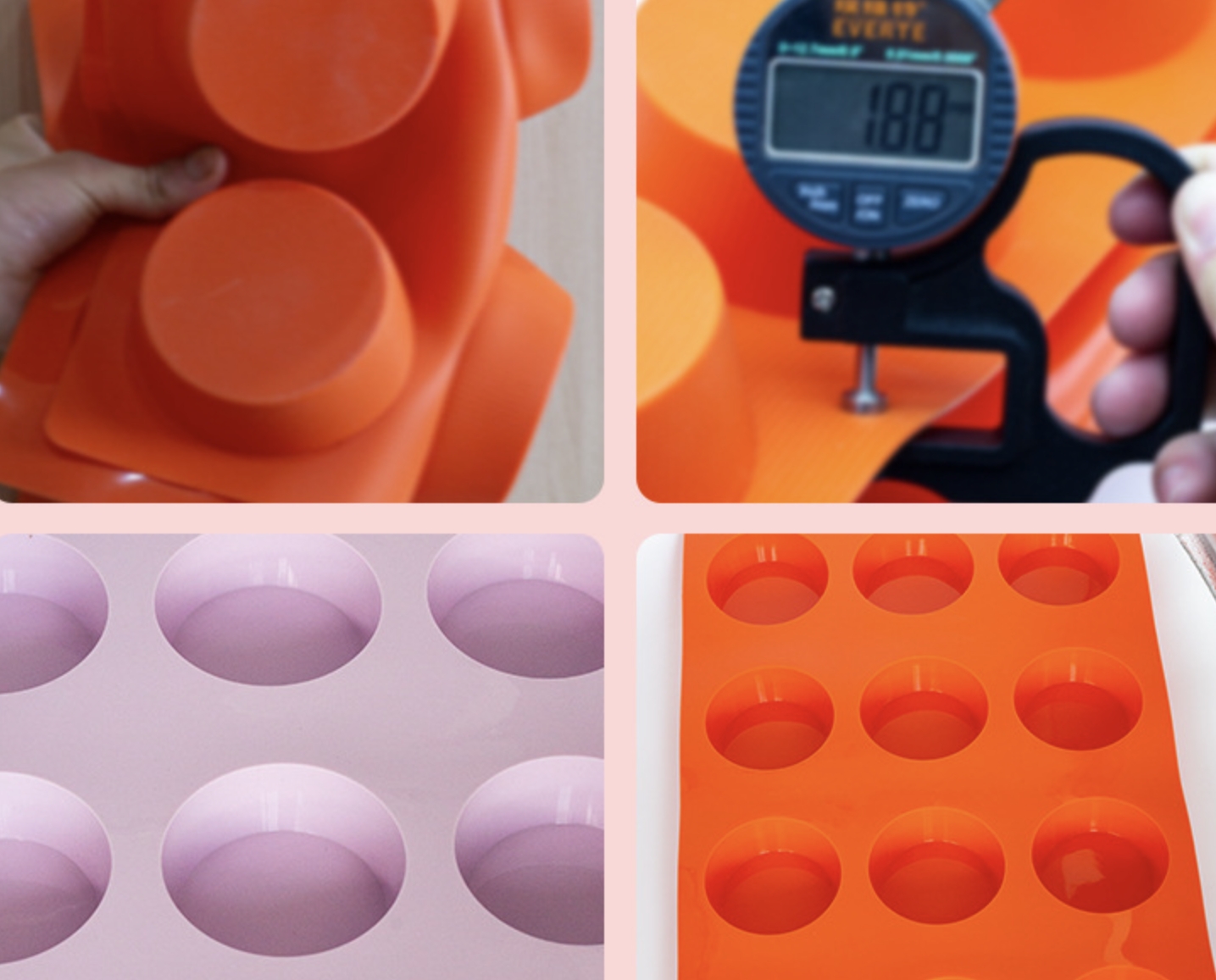 Round Mini 12-grid Baking Mold
