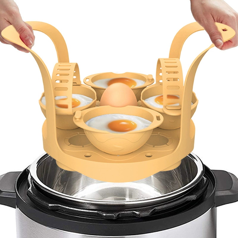 Silicone Egg Steamer Set