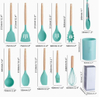 12-piece Silicone Kitchen Utensil Set, Non-stick Silicone Spatula, Household Food-grade Silicone Spatula And Ladle Kitchen Tool Set
