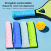 Cross-border Silicone Racket Grip Cover, Tennis Racket Handle Shock-absorbing Sleeve, Reusable Silicone Anti-slip Handle Cove