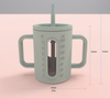 Childrens Glass with Cup Sleeve 
