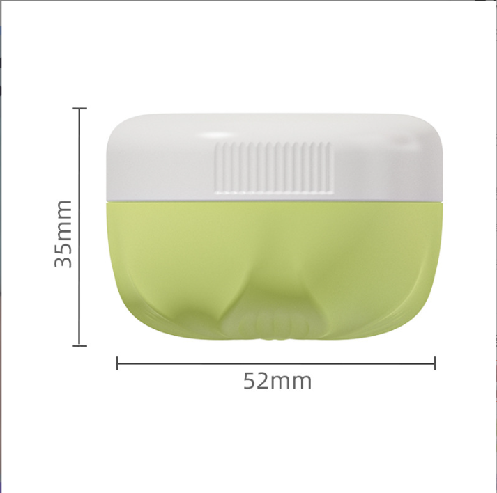 30ml Silicone Refillable Container, Leak-Proof Lotion Jar, Hand Cream Travel Container, Customizable Multi-Capacity Refillable Jar