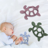 Direct Sale From Manufacturer: Food-Grade Silicone Baby Turtle Teething Toy, Pacifier Chewable, Durable Infant Toy.