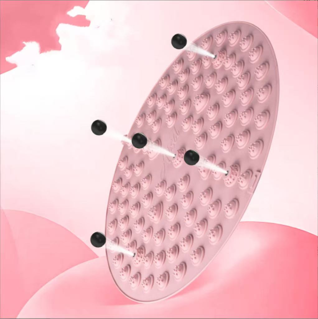 Factory Direct Sale Soft Silicone Acupressure Board Foot Health Magnetic Massage Pad Meridian Stimulation Stationary Toe-Pressing Board