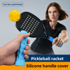 Cross-border Silicone Racket Grip Cover, Tennis Racket Handle Shock-absorbing Sleeve, Reusable Silicone Anti-slip Handle Cove