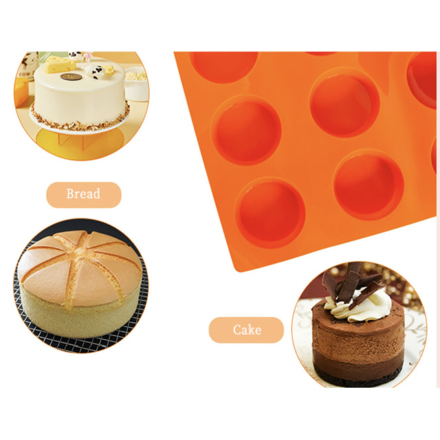 Round Mini 12-grid Baking Mold