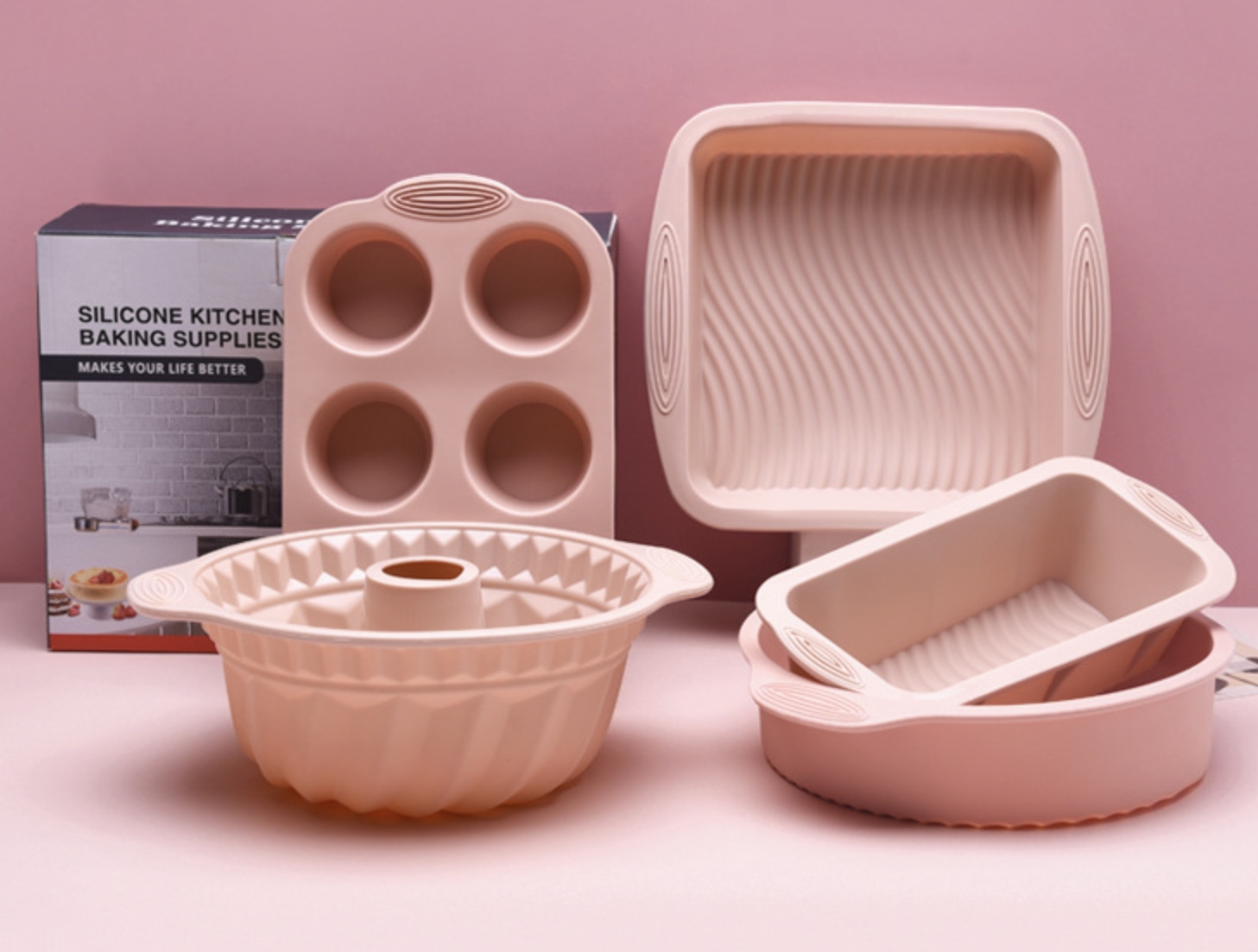 Silicone Cake Mold Set
