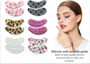 Cross-border hot-selling silicone eye patches, anti-wrinkle printed transparent self-adhesive patches for removing laugh lines, moisturizing beauty patches