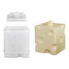 DIY cheese storage box, cheese candle holder, resin mold, plaster decoration, silicone mold