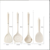 Cross-border All-in-one Silicone Cookware Set for Home Kitchen, Including Spatula And Ladle, High-temperature Resistant, Non-stick Silicone Spatula, Wholesale.