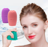 Silicone Face Mask Ice Mold Ice Roller, Platinum Silicone Cold Compress Facial Massage Roller, Silicone Face Mask Ice Tray