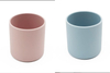 Amazon Bestselling Simple Children's Food-Grade Silicone Water Cup Baby Training Wholesale All-Anti-Fall Sippy Cup.