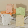 DIY cheese storage box, cheese candle holder, resin mold, plaster decoration, silicone mold