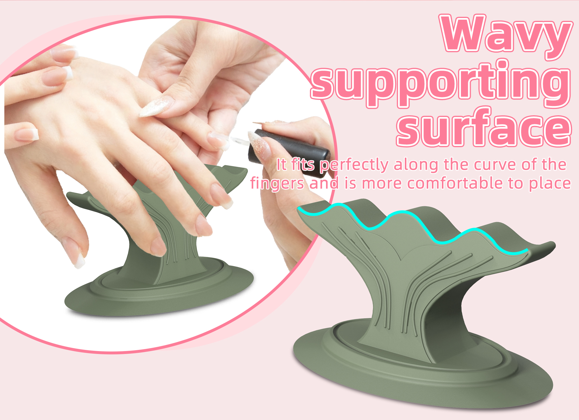 Cross-border Popular Nail Finger Holder