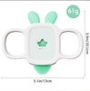 Hot-selling Cross-border Baby Teething Toy, Water-filled, Made of Full Silicone, Frozen To Help Soothe Discomfort During Teething.