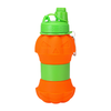 Cross-border Silicone Halloween Pumpkin Water Bottle, Foldable Portable Sports Cup, Creative Halloween Sports Water Bottle