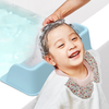 Silicone Portable Shampoo Basin with Rinse Cup, Suitable for Children, Adults, And Elderly, No-Tear Hair Washing Mat