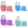 Silicone Face Mask Ice Mold Ice Roller, Platinum Silicone Cold Compress Facial Massage Roller, Silicone Face Mask Ice Tray