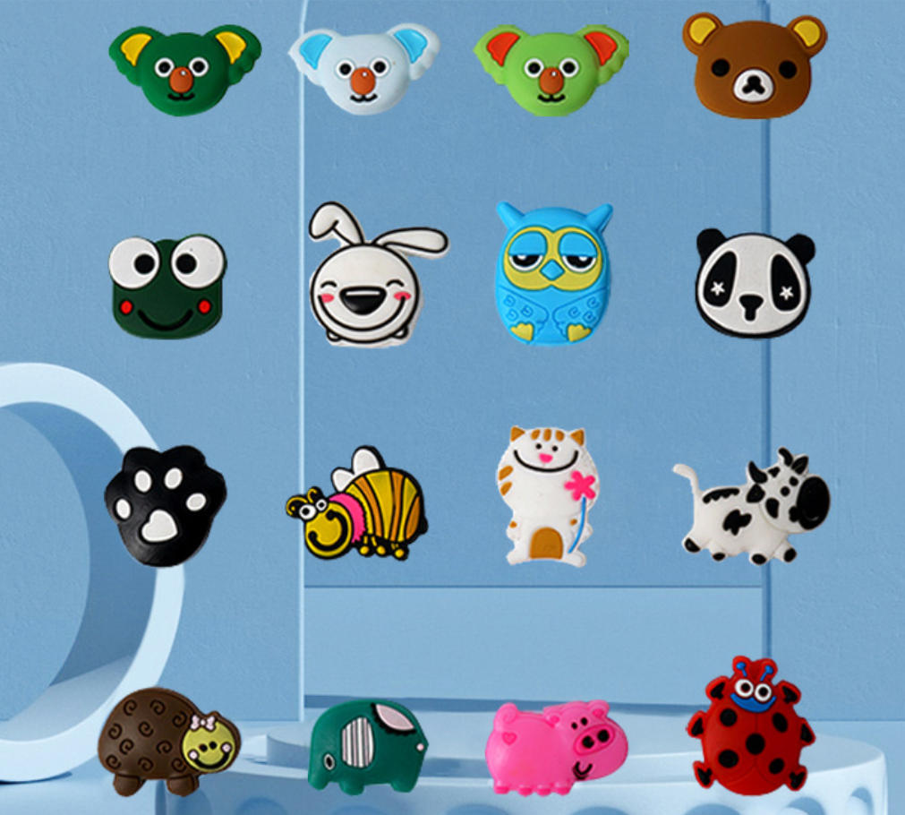 Commemorative Edition Tennis Racket Vibration Dampener Cross-Border Best Seller Silicone Tennis Racket Shock Absorber Creative Cute Pet