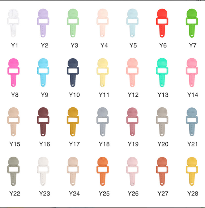 Baby Silicone Teether, Infant Teething Stick, Teething Soother Toy, Anti-Hand-Biting, Boilable, Wholesale