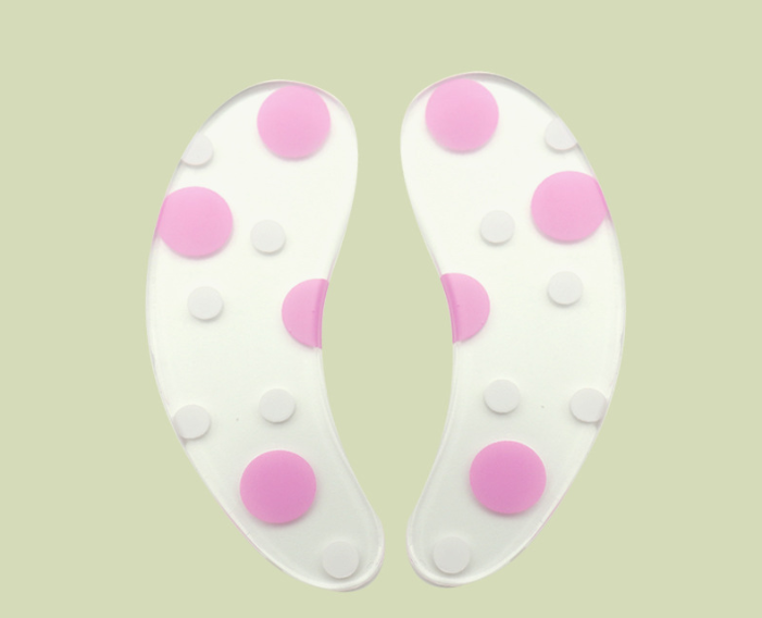 Cross-border hot-selling silicone eye patches, anti-wrinkle printed transparent self-adhesive patches for removing laugh lines, moisturizing beauty patches