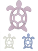 Direct Sale From Manufacturer: Food-Grade Silicone Baby Turtle Teething Toy, Pacifier Chewable, Durable Infant Toy.