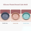 Silicone Pleated Round Cake Mold