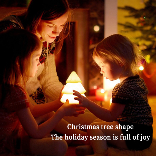 Silicone Christmas Tree Night Light