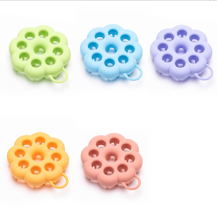 Custom silicone bath brush massage comb for bathing, removing dirt and dead skin, shampoo brush, silicone facial brush for cleaning and exfoliating
