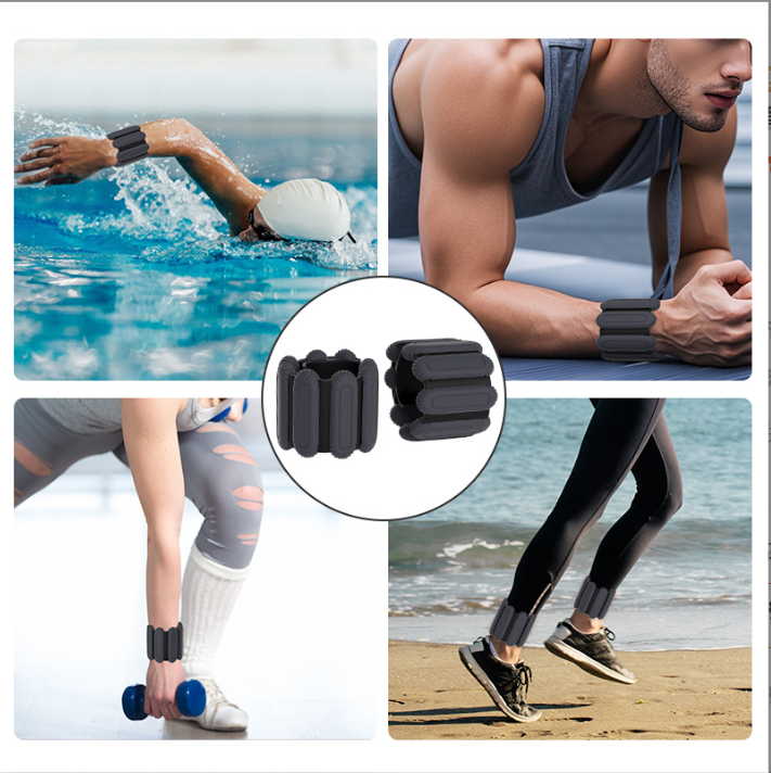 Shell-style Amazon New Silicone Weighted Bracelet for Swimming, Fitness, Pilates, Energy Wrist and Ankle Bands