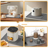 Cross-border 2-in-1 Silicone Coffee Machine Mat, Creative Coffee Bar Mat, Non-slip, Waterproof, Kitchen Counter Drying Mat