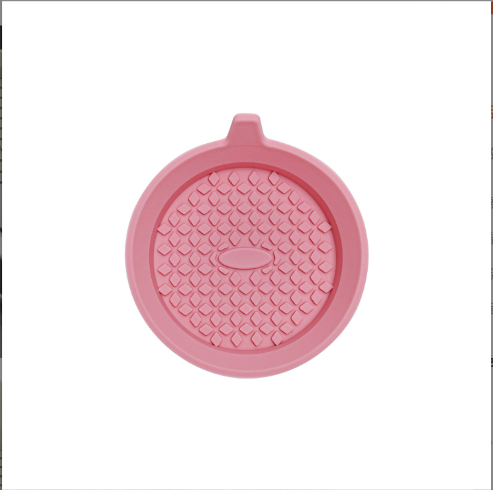 Cross-border Silicone Round Coaster, Silicone Non-slip And Waterproof Car Coaster, Car Non-slip Silicone Coaster.