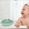 Amazon new silicone baby bath toy astronaut flying saucer cartoon water play toddler bath toy