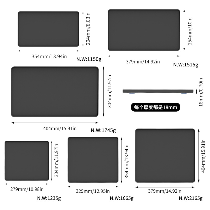 Coffee machine silicone mat (5) Coffee machine silicone mat (5)