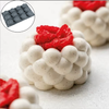 12-Connected Cloud Sphere Mousse Silicone Mold DIY French Cube Ball Chocolate Dessert Cake Mold.