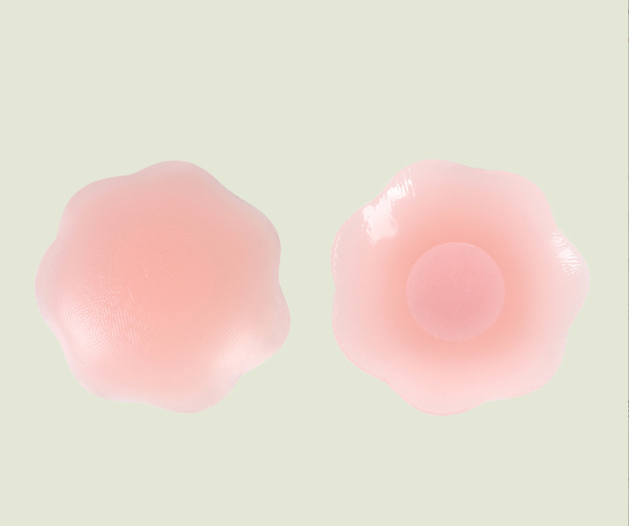 Custom-made solid silicone nipple covers with adhesive, anti-slip, waterproof, sweat-proof, invisible, seamless, thin breast pasties