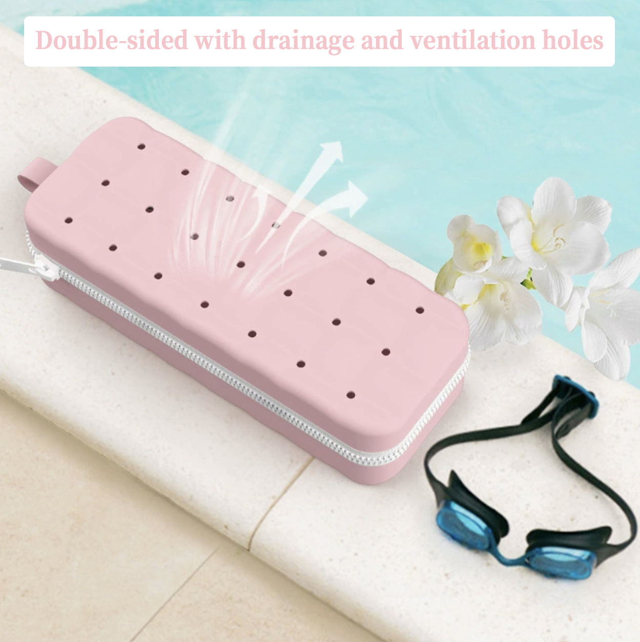 Silicone Swimming Goggles Case