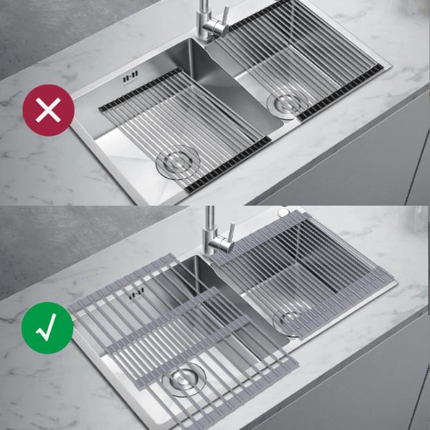 Silicone Foldable Drain Rack