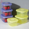 Transparent Minimalist Sealed Platinum Silicone Lunch Box, Square Fresh-Keeping Box, Leak-Proof Food-Grade Silicone Lunch Box.