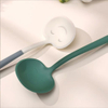 Cross-border Silicone Mushroom Spatula, Non-stick Silicone Cooking Spatula, Food-grade, High-temperature Resistant, Home-use Spatula with Smiley Face And Semi-transparent Design