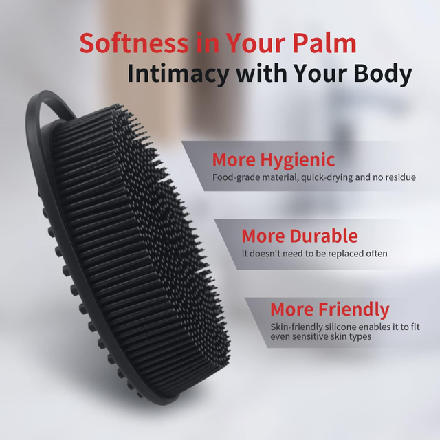Silicone Body Brush for Bath